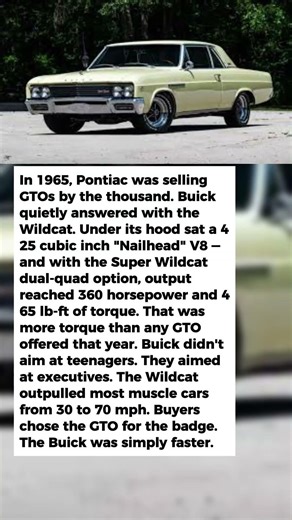 The Buick Wildcat That Embarrassed the GTO