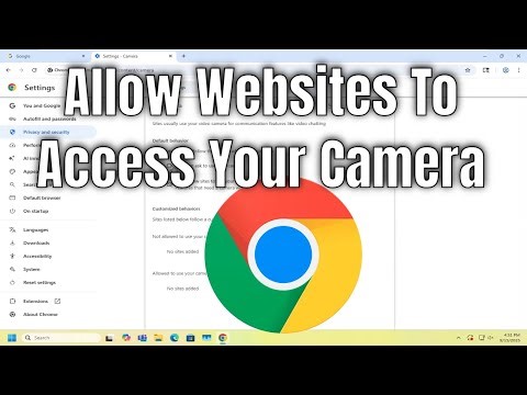 How To Allow Websites To Access Your Camera on Google Chrome [Guide]