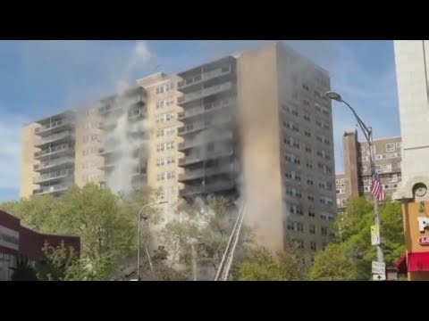 Investigation into explosion and fire displacing dozens of NY residents