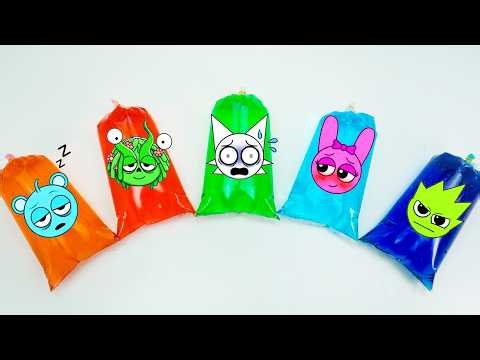 💖Paper DIY💖 Color Water Blind Bags Explosion – Secret Sprunki Reveal! 💥
