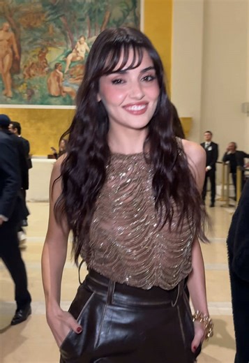Hande Erçel's Elegance in Elie Saab at PFW