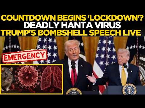 HANTAVIRUS ALERT LIVE | President Trump Briefs Nation On New Virus Threat | US News Live | Breaking
