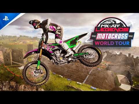 MX vs ATV Legends - Motocross World Tour Release Trailer | PS5 & PS4 Games