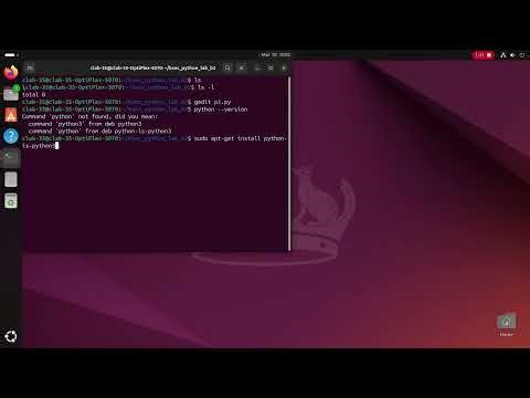Steps on Python installation and program execution