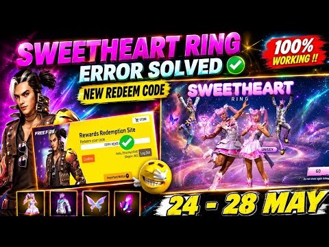 FREE FIRE REDEEM CODE TODAY 24 MAY REDEEM CODE FREE FIRE | FF REDEEM CODE TODAY 24 MAY 