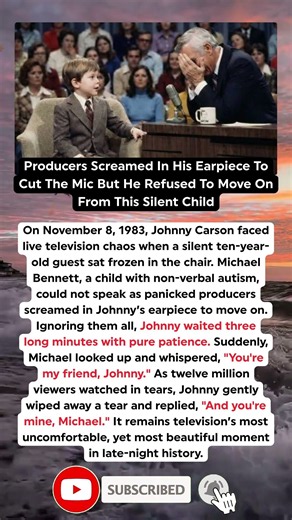 What Johnny Carson Did During 3 Minutes Of Silence Shocks Television World