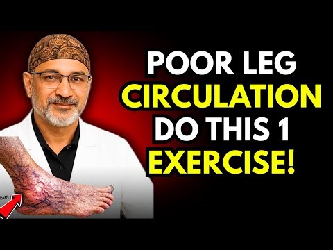Surgeon REVEALS: Do THIS 1 Exercise for Poor Leg Circulation After 60 | Senior Health | Dr. Pradip