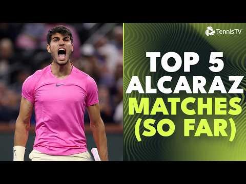 Carlos Alcaraz: The Top 5 Performances SO FAR 🤩🪄