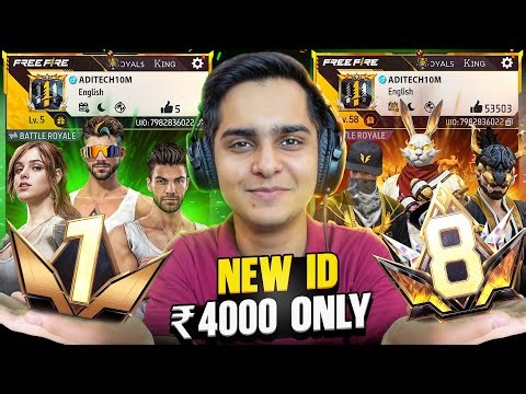 I Purchased New Free Fire Id in ₹4000 💀 Good Or Bad? 😱