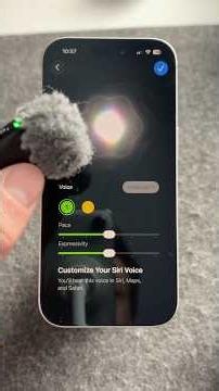 How different Siri sounds in iOS 17 #Siri #iOS17 #iPhone
