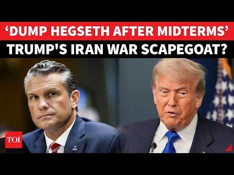 Hegseth Out After Midterms?’: Trump’s Iran War Fallout Sparks Fresh Pentagon Shake-Up Buzz