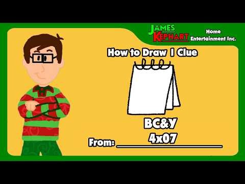 James' One Clue Series - How to Draw James' Notebook (BC&Y 4x07 Version)