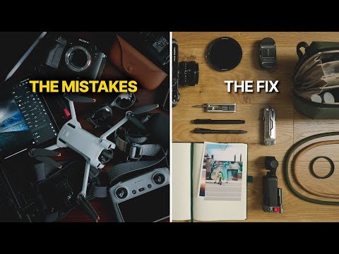 I wasted thousands on photography gear. Here's what I kept.