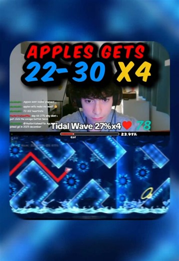 Tidal Wave Geometry Dash - First Wave Improvement