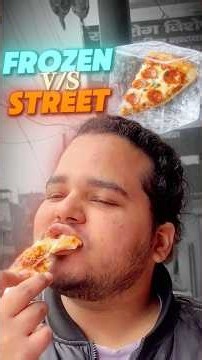 Frozen Pizza vs Street Pizza – Which Is Actually Better? 🍕😳
