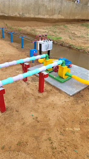DIY Mini Water Pump | Electric Transformer Powered | Motor Water Pump | Science Project