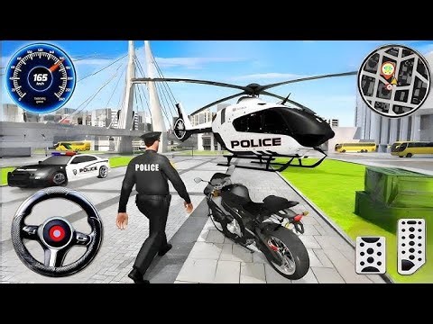 Police Car Chase Simulator 3D Game - Real Cop Cars Driving Simulator 2025 - Android GamePlay
