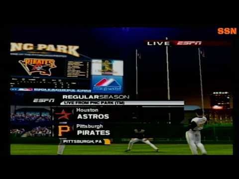 MLB 2K5- Houston Astros (12-6) vs Pittsburgh Pirates (9-10)