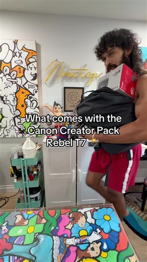 Canon Creator Pack Unboxing: Canon EOS Rebel T7 Kit Contents