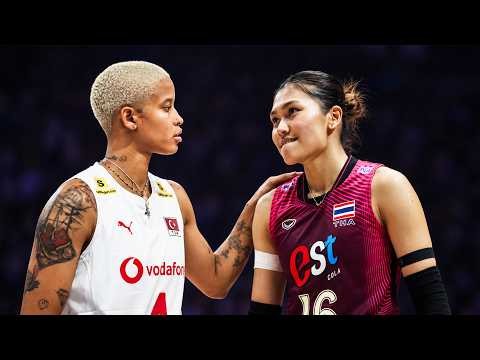 Pimpichaya Kokram vs Melissa Vargas | Thailand vs Turkiye | Crazy Volleyball Match !!!