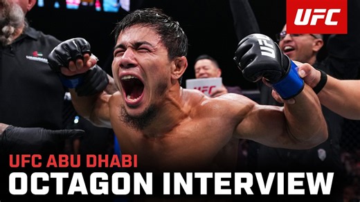Ramazan Temirov Octagon Interview | UFC Abu Dhabi