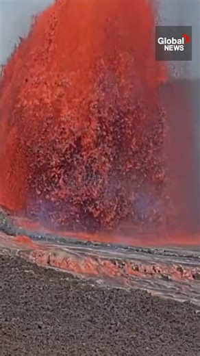 Hawaii's Kilauea volcano erupts, spouting majestic fountains of lava