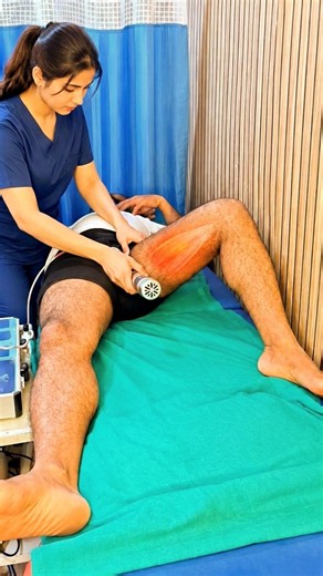 Quadriceps Pain Relief with Shockwave Therapy | Advanced Physiotherapy Treatment for Thigh Pain