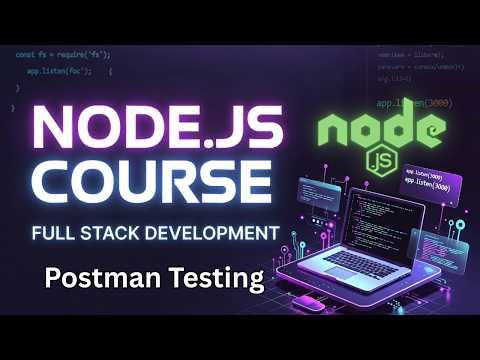 Node.js Postman Testing Tutorial in Bangla | API Testing for Beginners & Full Stack Developers