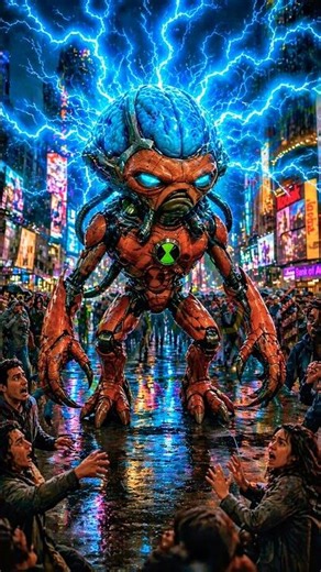 Ben 10 brainstorm ki bijali⚡️ | #brainstorm #ben10alienforce #ben10ultimatealien