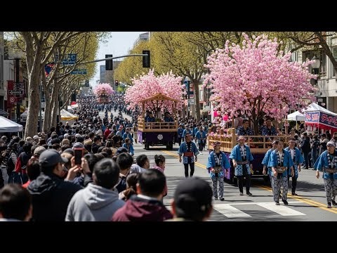 California Cherry Blossom Festival 2026 | Sakura Season USA Spring Parade & Full Event |
