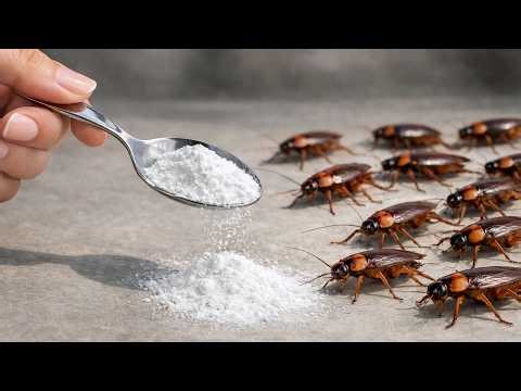 Kill Roaches Overnight Without Using Pesticides!|Clever Tricks