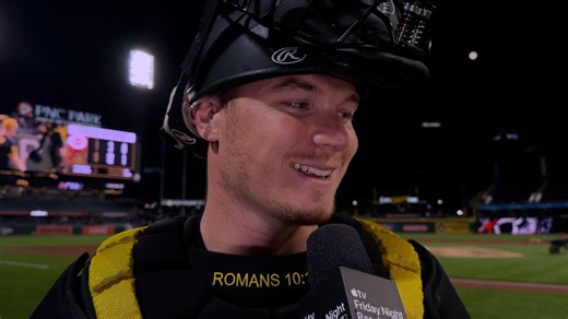 Henry Davis discusses two-homer game in 9-1 win