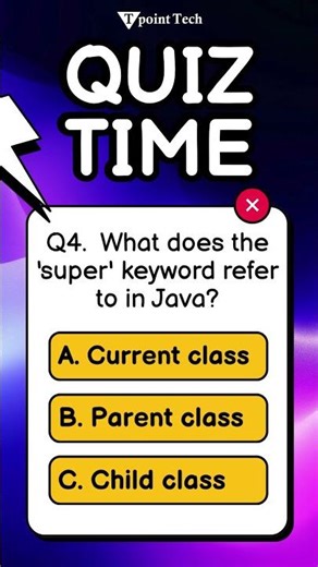 Java MCQs | Java Questions & Answers for Practice | Tpoint Tech