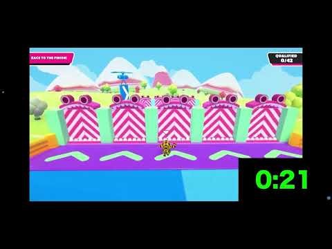 Fall guys Door dash world record 39.0 Seconds