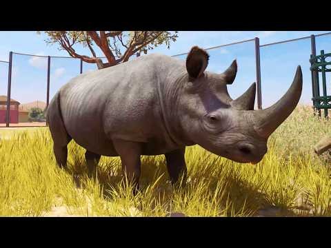 Planet Zoo 2 - Black Rhinoceros Gameplay (PS5 UHD) [4K30FPS]