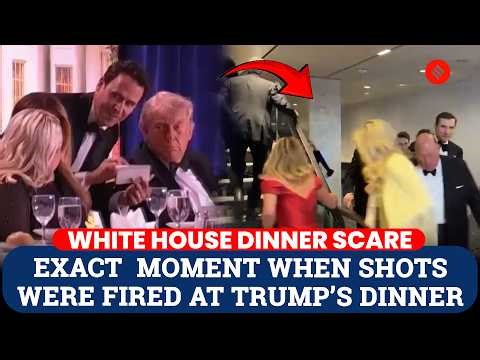 White House Shooting: Trump Evacuated As Shots Fired At White House Dinner,