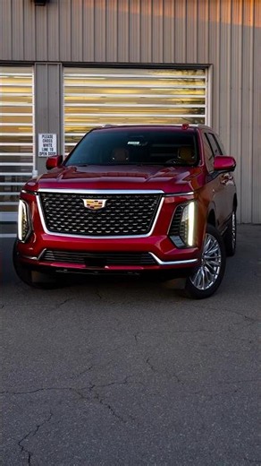 This Cadillac Escalade Is INSANE in Radiant Red