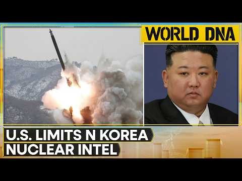 US Moves To Limit North Korea’s Nuclear Intel | WION World DNA | World News