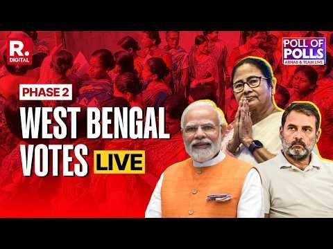 West Bengal Elections 2026 Phase 2 Voting LIVE | Mamata Banerjee | West Bengal Election 2026
