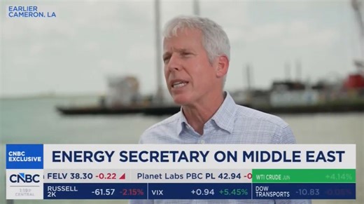 Trump energy secretary says military force needed if ‘Iran continues to hold the world economy hostage’