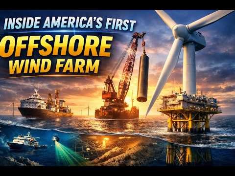 Inside America’s First Utility Scale Offshore Wind Farm
