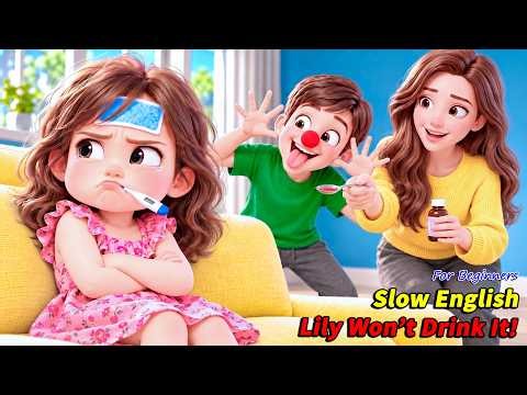 Lily Hid Her Fever to Go on a Picnic... THEN Mom Found Out! 😱🤒 | Slow English (A2)
