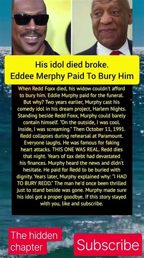 Eddie Murphy Paid for Redd Foxx’s Funeral — The Heartfelt Story Behind It ❤️