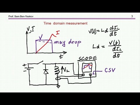 One-pulse nonlinear-inductor measurement