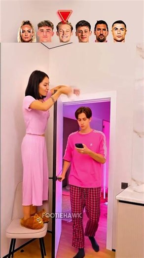 Lehmann VS Gavi VS De Jong VS Guler VS Messi VS Ronaldo #footballshorts #shorts #ronaldo