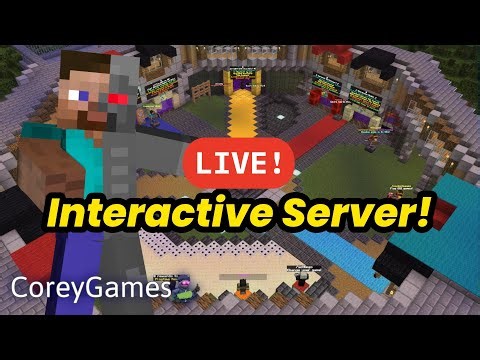 [VOD] Minecraft Server Interactive Stream, Play with Viewers! | MCTV