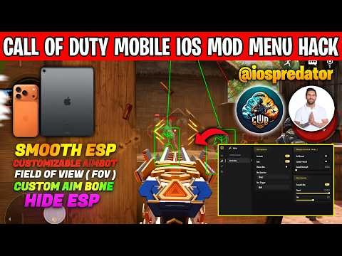 COD Mobile Hack/Mod Menu iOS Cheat ! Call of Duty Mobile Mod Menu iOS ! Non Jailbreak !
