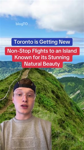 Non-Stop Flights from Toronto to Ponta Delgada