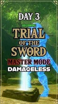 Day 3 of beating Master Mode Trial of the Sword DAMAGELESS