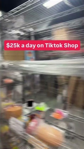 TikTok Shop making $25k a day from THIS #ecommerce #behindthescenes